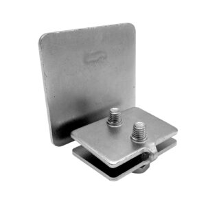 Zakończenie profilu jezdnego bramy przesuwnej - 70 x 70 mm