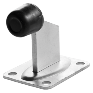 Odbojnik zewnętrzny do bramu lub furtki, przykręcany, z płytką 100x80 mm