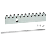 Listwa zębata stalowa L1000x8 mm M4 z trzema tulejami montażowymi