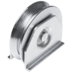 Rolka jezdna "V" do bramy przesuwnej – fi 88 x 20 mm