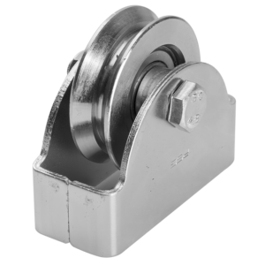Rolka jezdna stalowa typu "V" – fi 68x20 mm