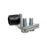 Stoper do szyny 50x46x2 mm – do bram podwieszanych