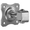 Zawias regulowany z szyldem ozdobnym M20 100 x 100 x 4 mm
