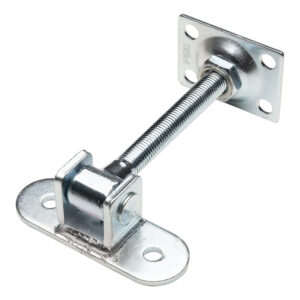 Zawias regulowany PSG M16 z szyldem 115x40 mm - z platerem