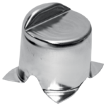 Stoper stalowy do bramy fi 90 mm