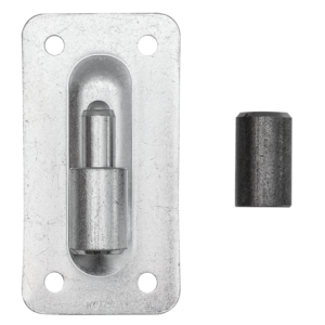 Zawias pasowy przykręcany H160xD30 mm - z kulką