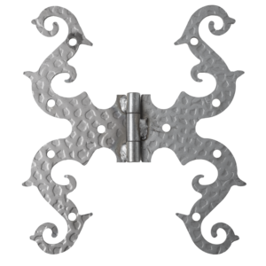 Zawias ozdobny stalowy 184x165 mm