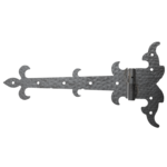 Zawias pasowy ozdobny prawy 178x342 mm