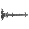 Zawias pasowy ozdobny lewy 225x525 mm