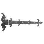 Zawias pasowy ozdobny lewy 225x525 mm