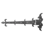 Zawias pasowy ozdobny prawy 225x525 mm