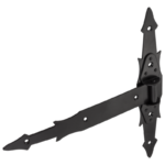 Zawias altanowy krzyżowy czarny 280x280 mm