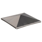Daszek kopertowy PSG 150x150 mm - stalowy, standardowy