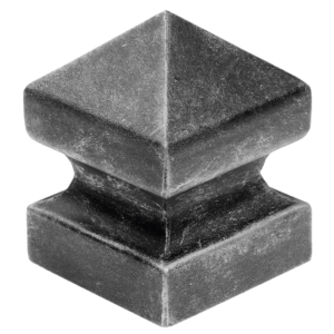 Daszek ozdobny wysoki na słupek 60x60 mm
