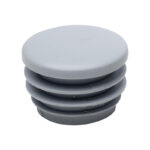 Zaślepka do rury fi 25 mm – szara