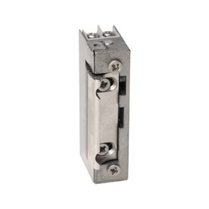 Elektrozaczep symetryczny 1433 12-24V AC/DC z pamięcią – wąski, regulowany