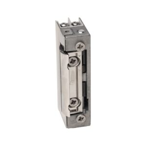 Elektrozaczep symetryczny 1433RF 12-24V AC/DC radialny z pamięcią – wąski, regulowany