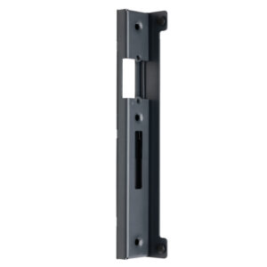 Kaseta elektrozaczepu na słupek 40 – H= 300 mm, W= 45 x17 mm – antracyt