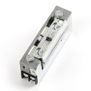 Elektrozaczep symetryczny do furtki lub drzwi 16,5 mm (R5) - z regulacją, 12 V