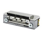 Elektrozaczep symetryczny wąski 12V AC/DC z wyślizgiem