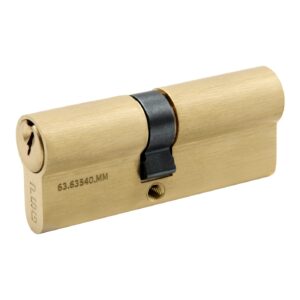 Wkładka bębenkowa PSG 35/40 mm - Mosiądz Asymetryczna
