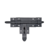 Zasuwa do drzwi lub bramy 270 mm czarna