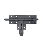 Zasuwa do drzwi lub bramy 270 mm czarna