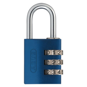 Kłódka szyfrowana  ABUS aluminium  724/30 BLUE B
