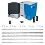 Zestaw promocyjny do bram przesuwnych o maksymalnej wadze 400 kg BXV 400 Safe CAME z 5 listwami stalowymi 60.051