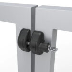 Zamek magnetyczny MagnaLatch (Side Pull) - Zamykany na klucz