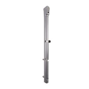 Rygiel dolny do bram wjazdowych Keydrop Locinox – srebrny