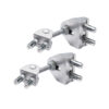 Zawias 4D Locinox BoltonHD M12 - Srebrny (2 szt.)