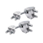 Zawias 4D Locinox BoltonHD M12 - Srebrny (2 szt.)