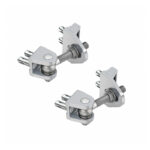 Zawias 4D Locinox BoltonHD M16 - srebrny, 2 szt.