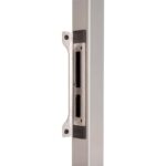 Zaczep wpuszczany Locinox (do profilu z zamkiem) - Aluminium