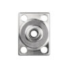 Szyld nierdzewny Pinox pod zawias M12 (75x55) - Surowy