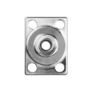 Szyld nierdzewny Pinox pod zawias M12 (75x55) - Surowy