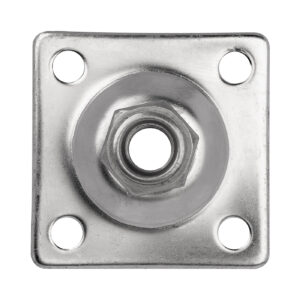 Szyld nierdzewny Pinox pod zawias M16 (80x80) - Surowy