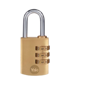 Kłódka Y150B Mosiężna szyfrowa 22mm YALE