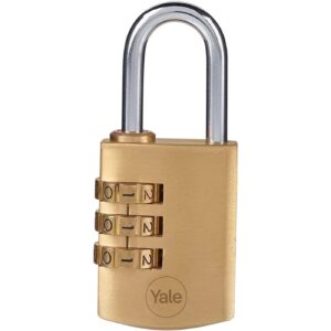 Kłódka Y150B Mosiężna z szyfrem 30 mm YALE